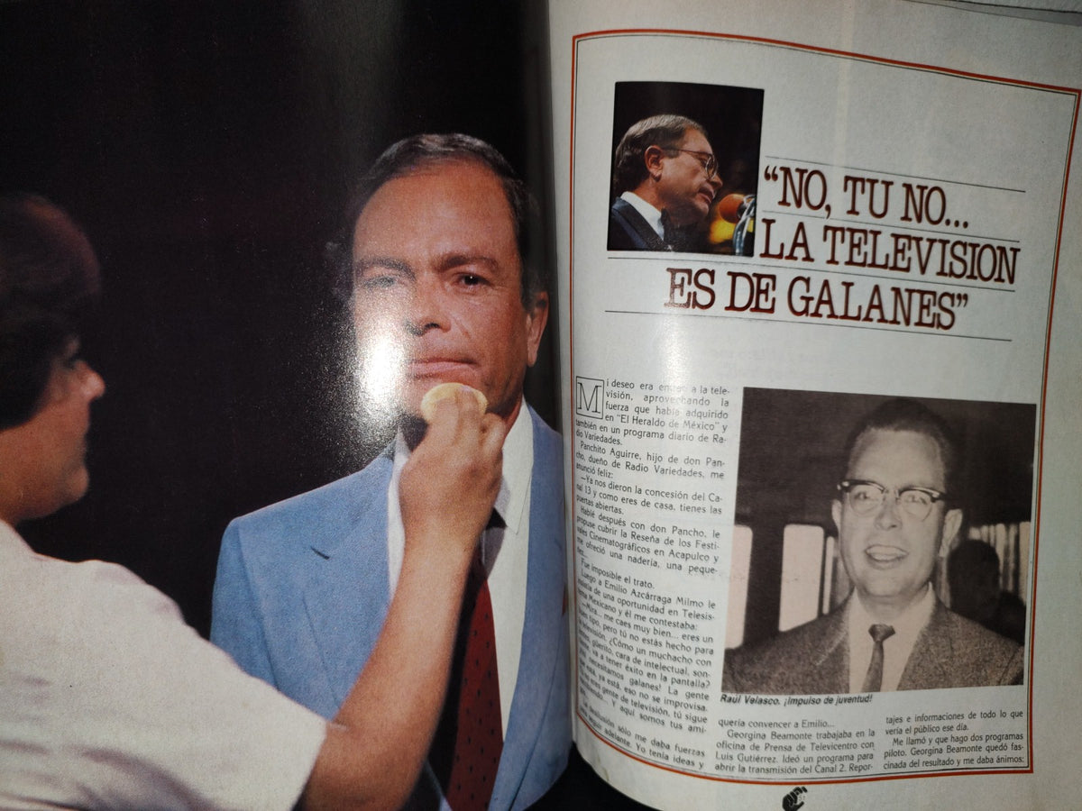 196- Confesiones Humanas De Raúl Velasco. Edición Especial De TvyNovelas - 1983
