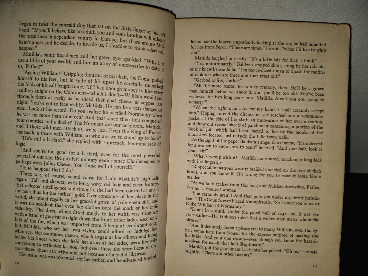 196- The Conqueror'S Wife By Noel B. Gerson. Doubleday & Company, Inc. - First Edition 1957