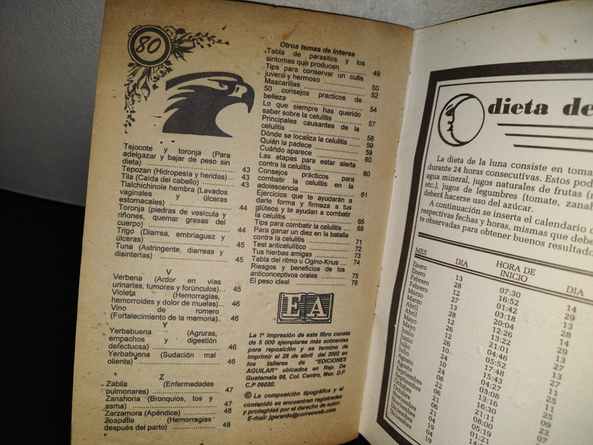 196- Selección De Recetas Medicinales De La Herbolaria Mexicana - 2002
