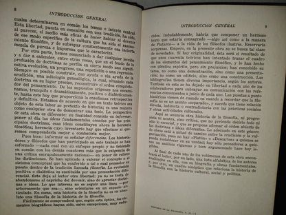 200- Historia De La Filosofía. Tomo IV. Séptima Parte. La Filosofía De Las Ciencias Sociales. (De 1860 A Nuestros Días). Octava Parte. Historia De La Filosofía (El Siglo XX) - Espasa-Calpe, 1976