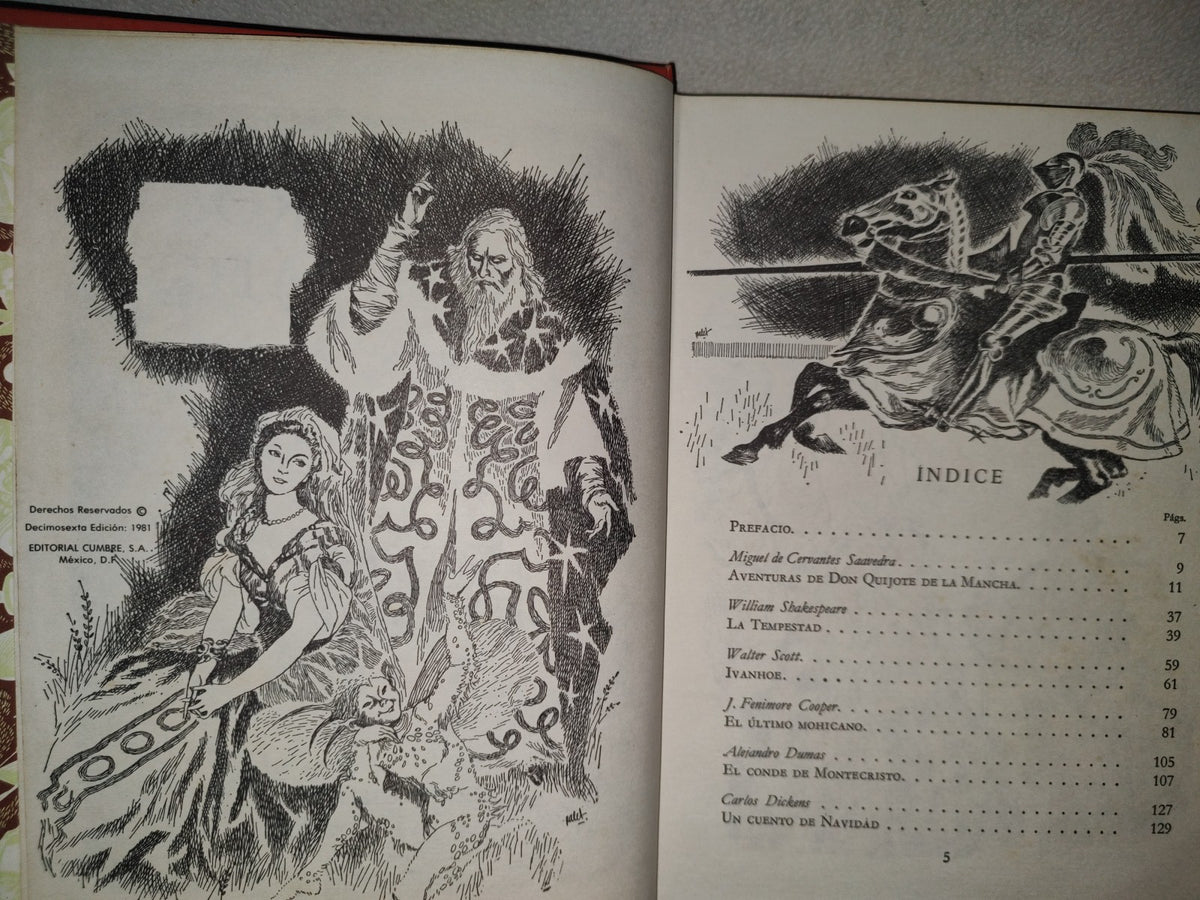 200- Mi Libro Encantado. Volumen X. Páginas De Oro - Editorial Cumbre, 1981