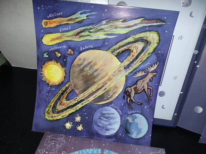 200- A Child's Introduction To The Night Sky. The Story Of The Stars, Planets And Constellations And How You Can Find Them In The Sky - Michael Driscoll