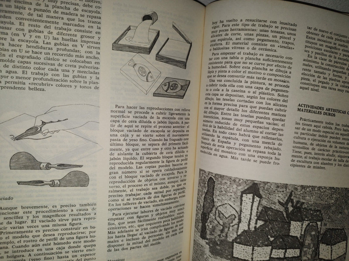 220- Enciclopedia Técnica De La Educación V. Educación Física, Artística Y Tiempo Libre, El Material Didáctico - Santillana, 1978