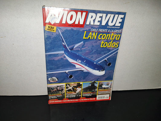 220- Avion Revue. Chile Frente A La Crisis. LAN Contra Todos - Núm. 26, Febrero 2002