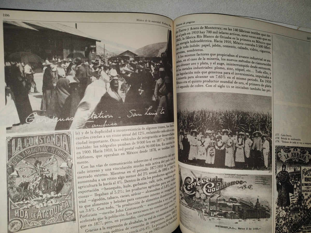 220- Místico De La Autoridad. Porfirio Díaz. Enrique Krauze. Biografías Del Poder / 1 - 1987