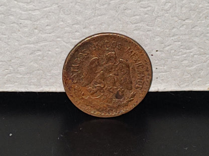 A6- Antigua Moneda Mexicana De Cobre: 1 Centavo - 1934