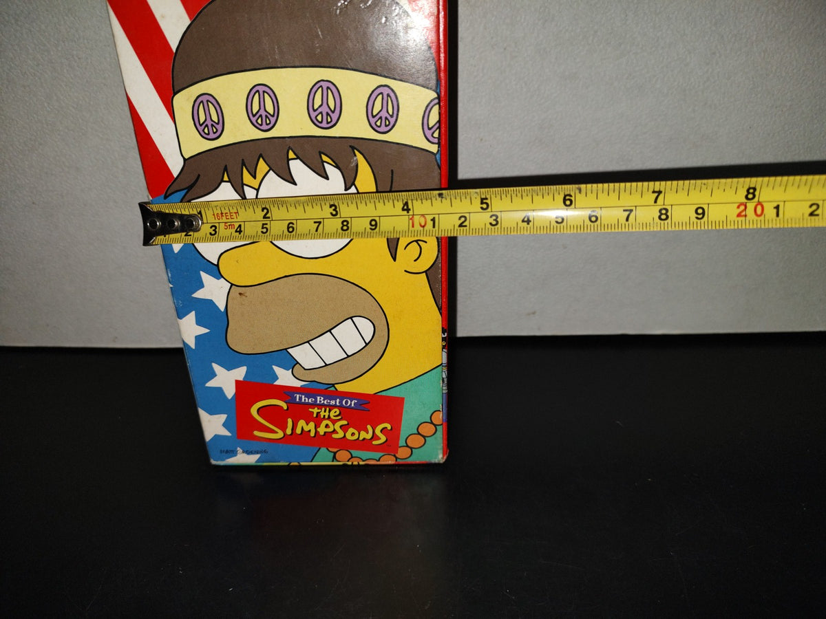 A7- Paquete Vintage De 3 Casetes VHS De Los Simpsons: The Best Of The Simpsons - 1998