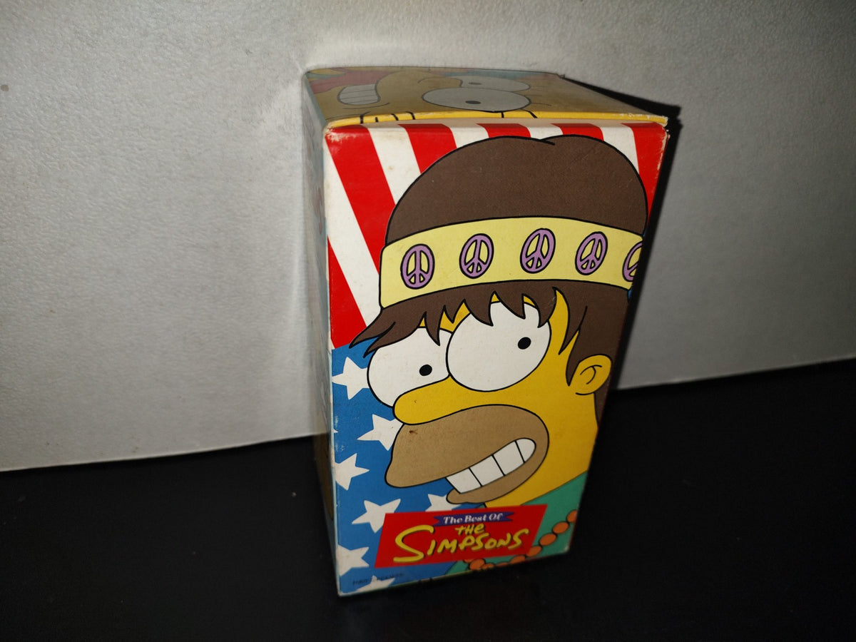 A7- Paquete Vintage De 3 Casetes VHS De Los Simpsons: The Best Of The Simpsons - 1998