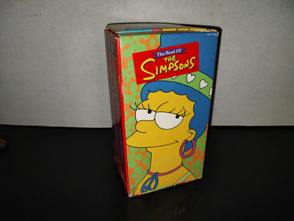 A7- Paquete Vintage De 3 Casetes VHS De Los Simpsons: The Best Of The Simpsons - 1998