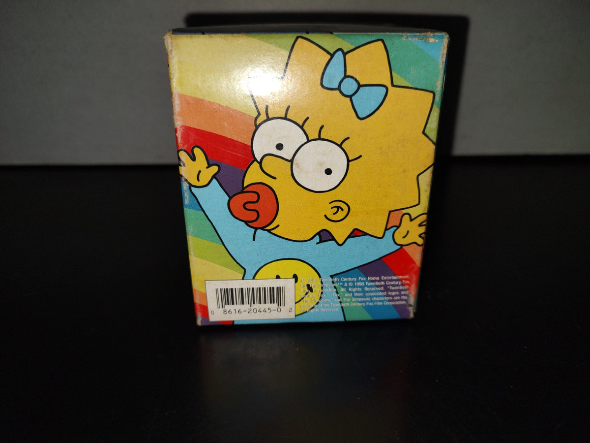 A7- Paquete Vintage De 3 Casetes VHS De Los Simpsons: The Best Of The Simpsons - 1998