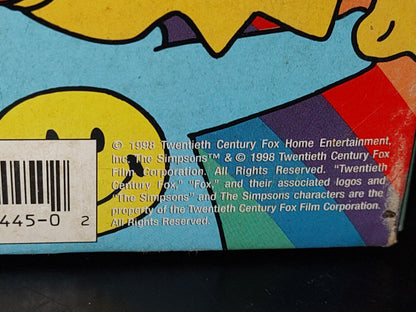 A7- Paquete Vintage De 3 Casetes VHS De Los Simpsons: The Best Of The Simpsons - 1998