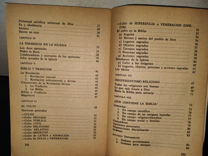 219- La Iglesia Católica Y Las Sectas Protestantes - P. Flaviano Amatulli - 1989