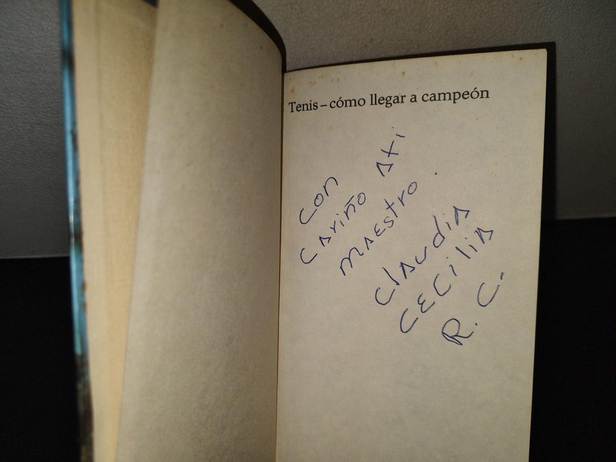 219- El Tenis. Cómo Llegar A Ser Campeón - Rico Ellwanger - Círculo De Lectores, 1976