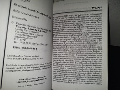 219- El Extraño Caso Del Dr. Jekyll Y Mr. Hyde - Robert L. Stevenson