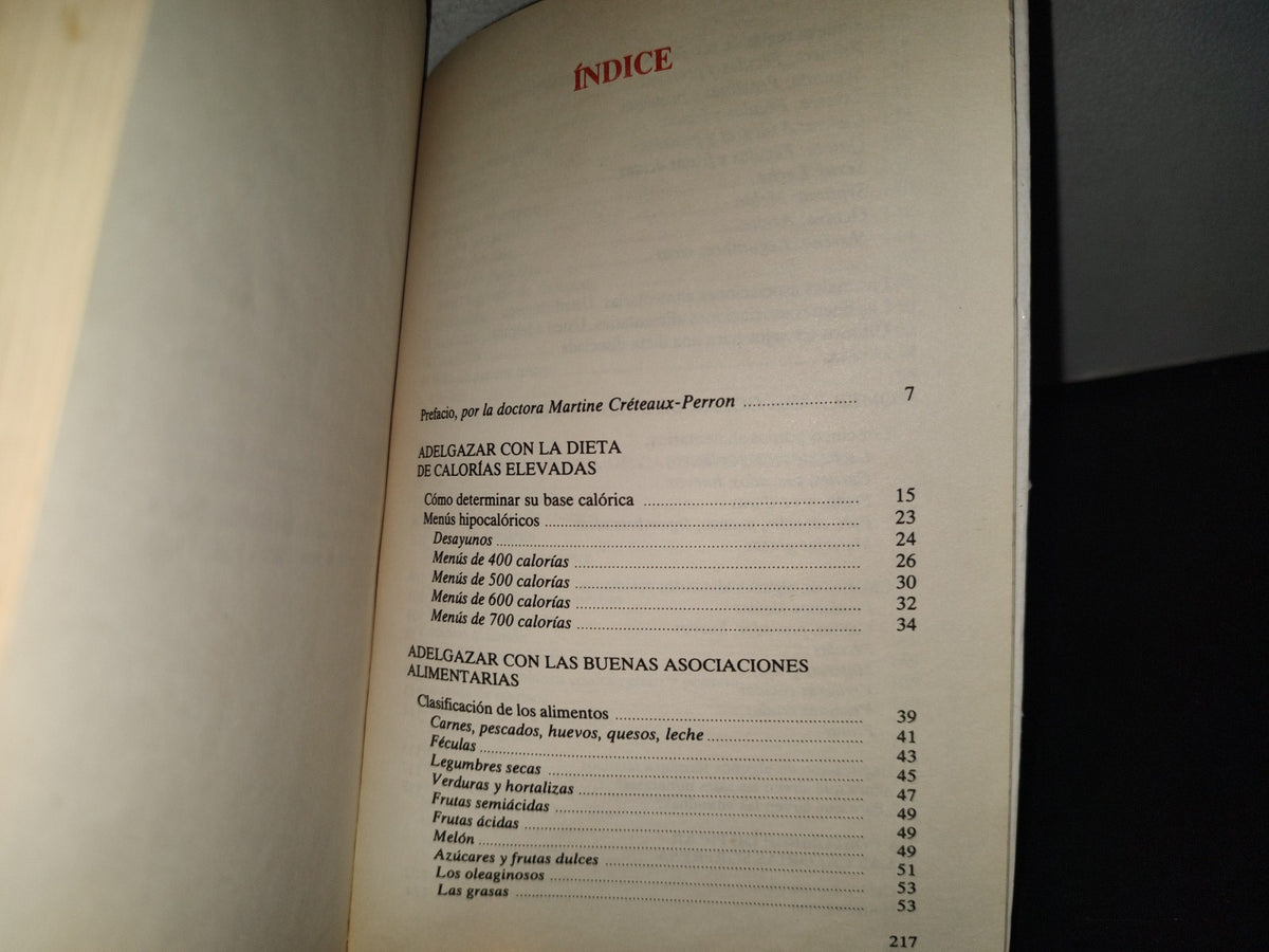 219- Adelgace Sin Privarse De Calorías - Marianne Leconte - Ediciones Roca, 1987