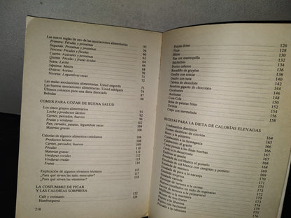 219- Adelgace Sin Privarse De Calorías - Marianne Leconte - Ediciones Roca, 1987