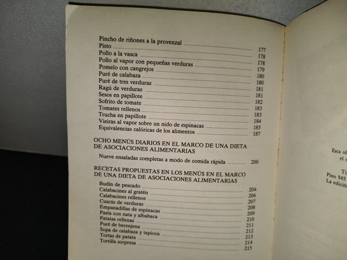 219- Adelgace Sin Privarse De Calorías - Marianne Leconte - Ediciones Roca, 1987