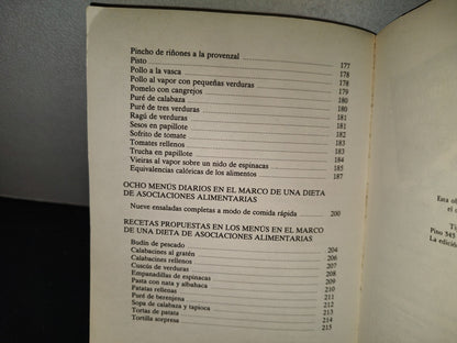 219- Adelgace Sin Privarse De Calorías - Marianne Leconte - Ediciones Roca, 1987