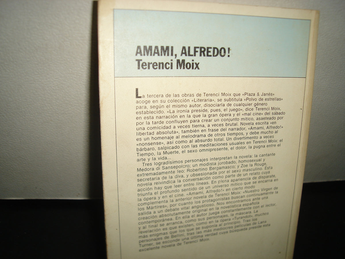 5- Amami, Alfredo! (Polvo De Estrellas) - Terenci Moix