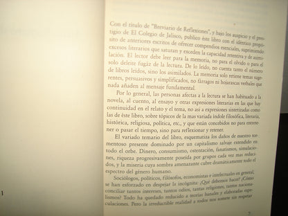 8- Breviario De Reflexiones. Palabras Para La Memoria - Flavio Romero De Velasco
