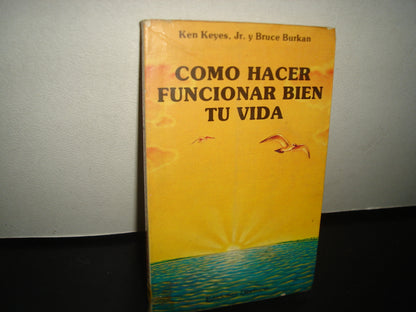 5- Cómo Hacer Funcionar Bien Tu Vida. Ediciones Obelisco - Ken Keyes, Jr. Y Bruce Burkan