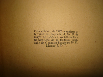 5- Destino - V. Nalda Calabozo - Editora Latino Americana, S. A. 1A. Ed. 1958