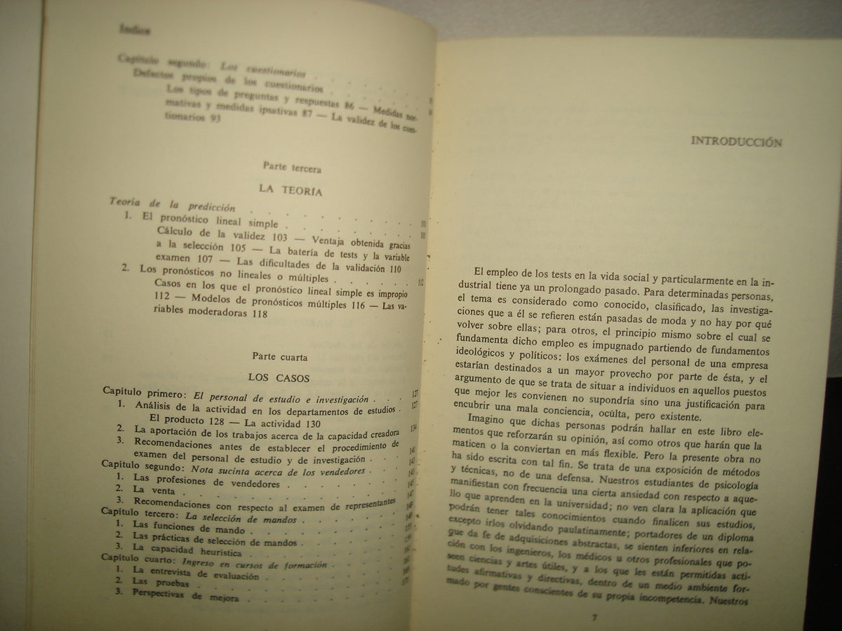 5- El Examen Del Personal Y El Empleo De Tests - Jean-Marie Faverge