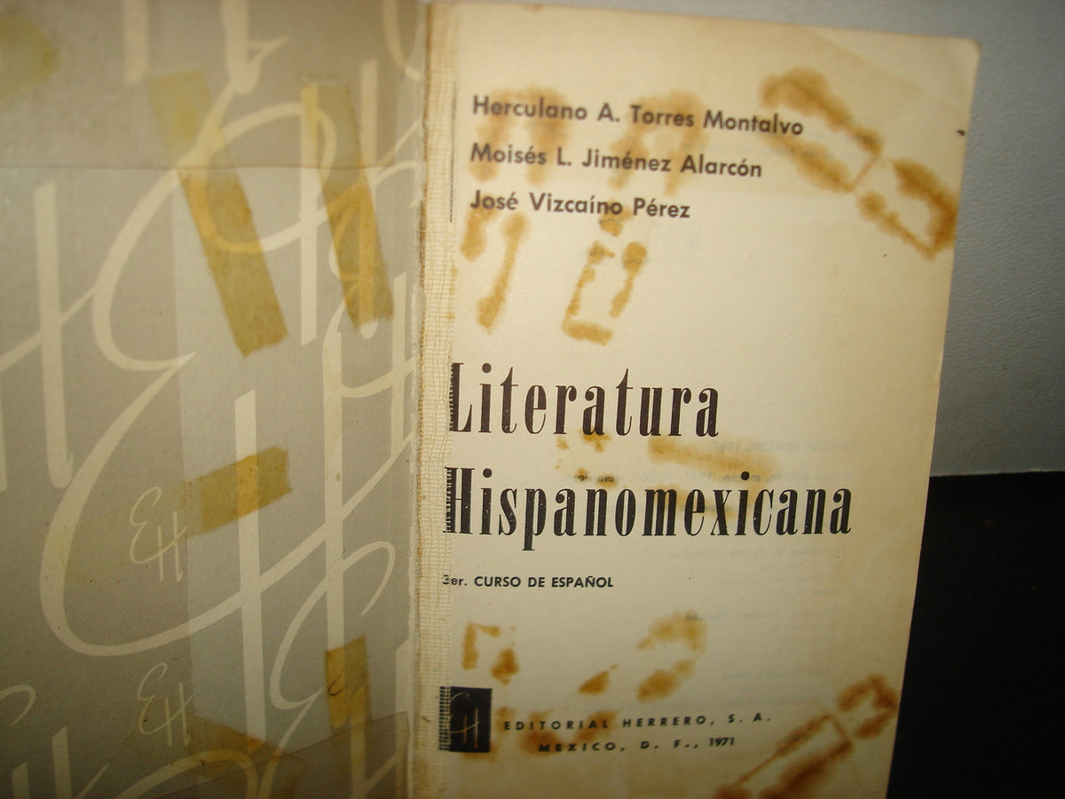 6- Literatura Hispanomexicana - Herculano A. Torres