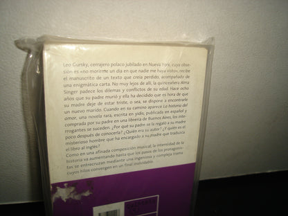 8- La Historia Del Amor - Nicole Krauss