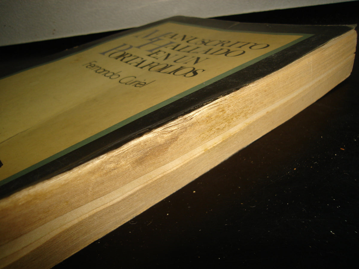 5- Libro: Manuscrito Hallado En Un Portafolios - Fernando Curiel