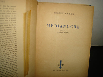 5- Medianoche - Julien Green - Sur, Buenos Aires, 1954