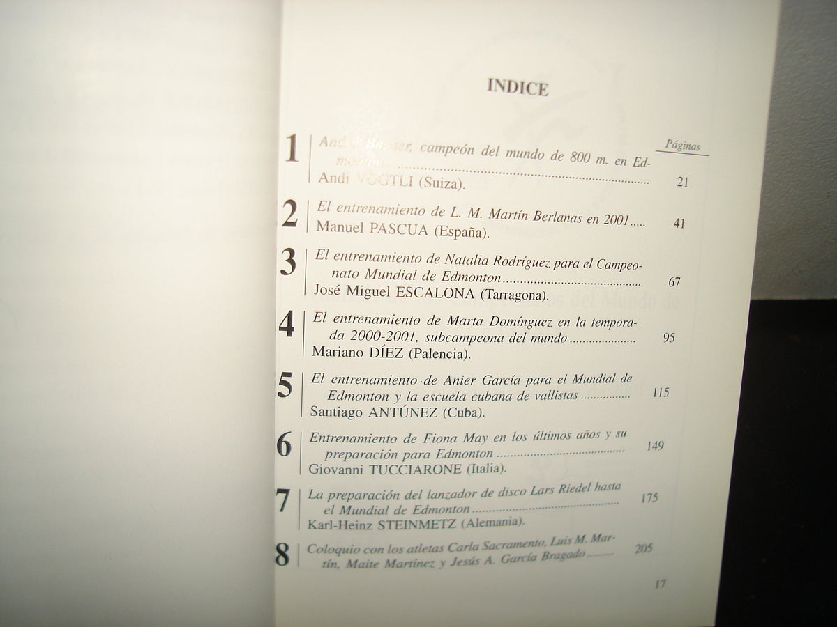 5- Cuadernos De Atletismo No. 48 - Mundial De Edmonton