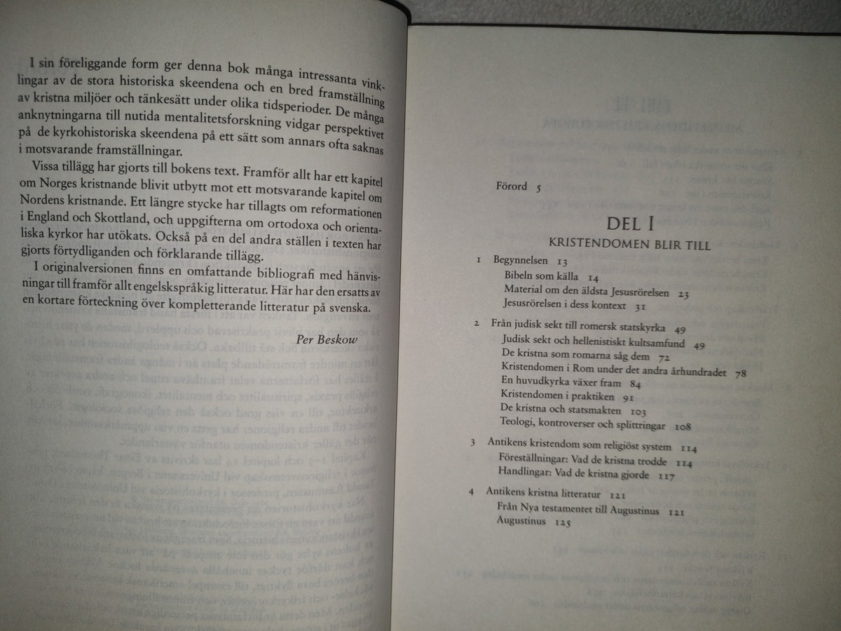211- Idioma Sueco: Kristendomen. En Historik Introduktion - Tarald Rasmussen Och Einar Thomassen