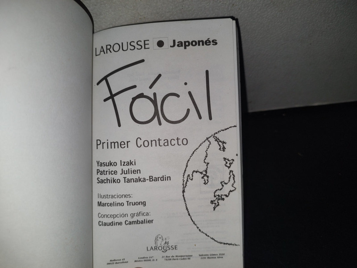 214- Larousse Japonés Fácil. Primer Contacto