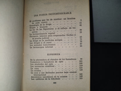 214- Historia De Las Drogas - Jean-Louis Brau - Editorial Bruguera, Edición Especial 1973