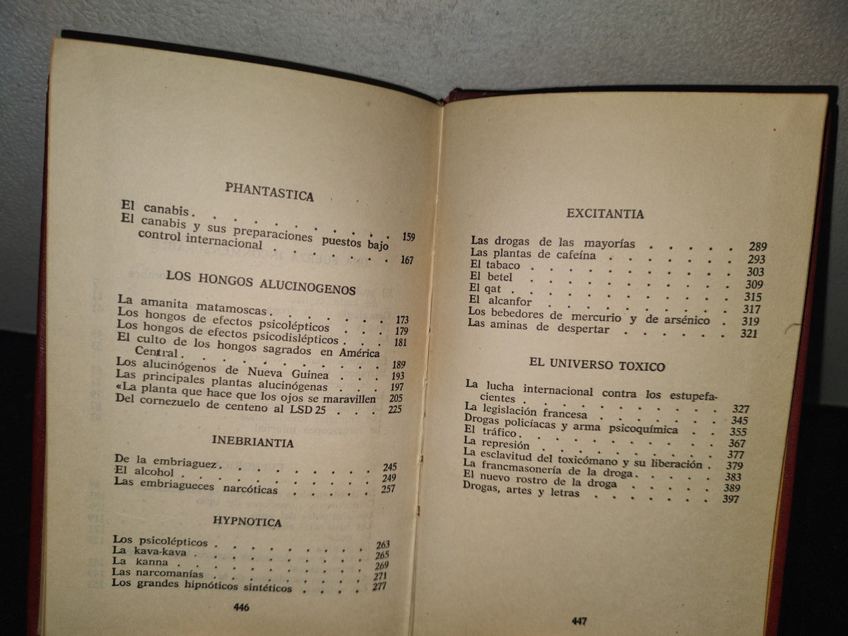 214- Historia De Las Drogas - Jean-Louis Brau - Editorial Bruguera, Edición Especial 1973