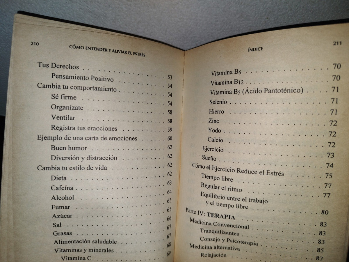 214- Cómo Entender Y Aliviar El Estrés - Grupo Editorial Tomo - 1A. Ed. 2000