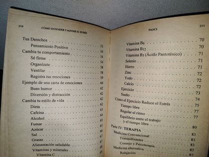 214- Cómo Entender Y Aliviar El Estrés - Grupo Editorial Tomo - 1A. Ed. 2000