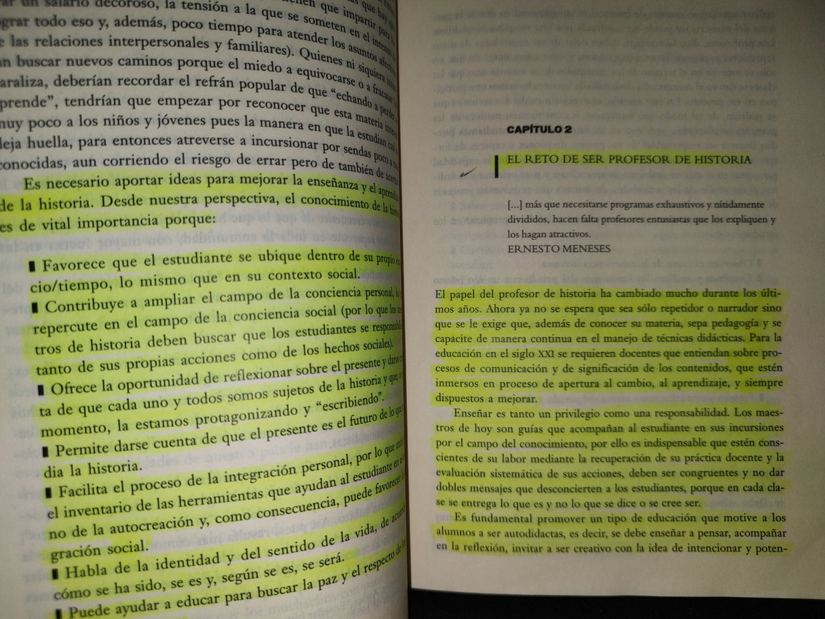 214- ¿Cómo Enseñar La Historia? Técnicas De Apoyo Para Los Profesores