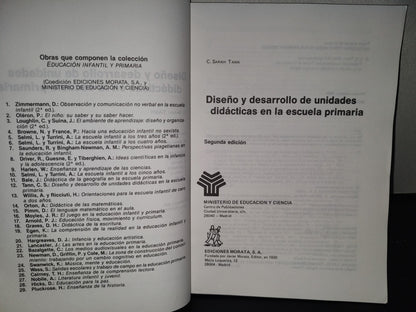 214- Diseño Y Desarrollo De Unidades Didácticas En La Escuela Primaria - C. S. Tann