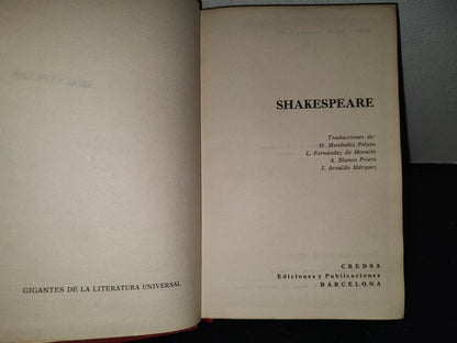 214- Shakespeare. Julio César - Credsa Ediciones - Primera Edición 1972