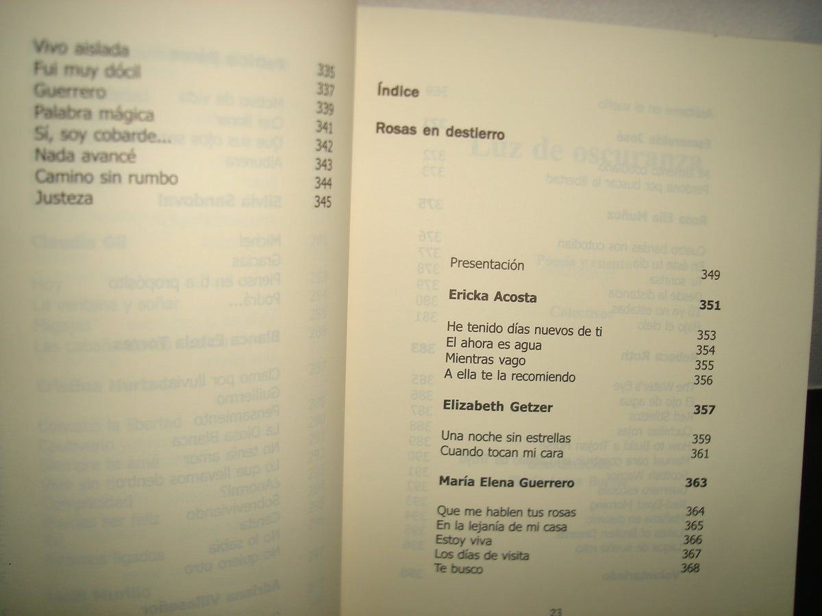 8- Poemas. Rosas En Destierro. Tomo I. Poemas Desde La Prisión. Compilación De Textos Del Centro Preventivo Y De Readaptación Femenil (CPRF) - María Luisa Burillo. X Aniversario - 1998-2008