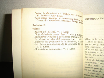 8- Sobre La Dictadura Del Proletariado - Étienne Balibar - 1987
