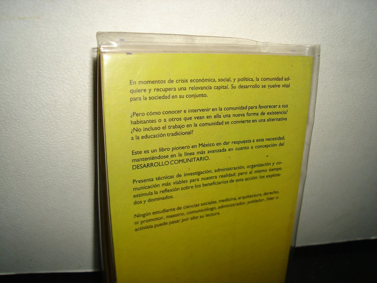 6- Técnicas De Desarrollo Comunitario - Francisco Gomezjara